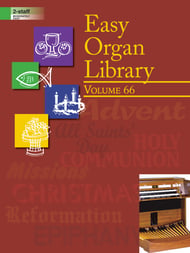 Easy Organ Library Organ sheet music cover Thumbnail